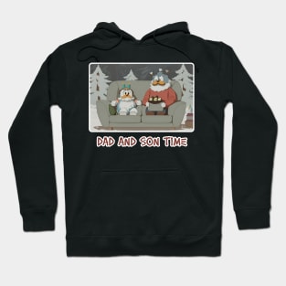 Bigfoot | dad and son time Hoodie